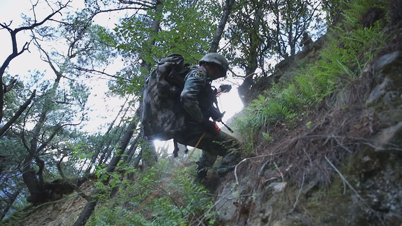 下斷崖、過沼澤 兵哥版“荒野求生”你敢挑戰(zhàn)嗎？