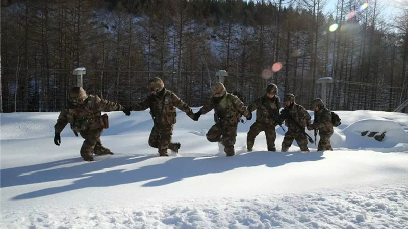 新春走軍營丨雪域邊關(guān)，深山里的“鴨綠江畔第一哨”