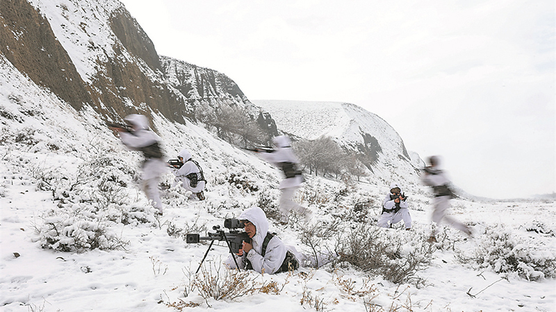 新春走軍營丨礪兵高原，鍛造勝戰(zhàn)鐵拳